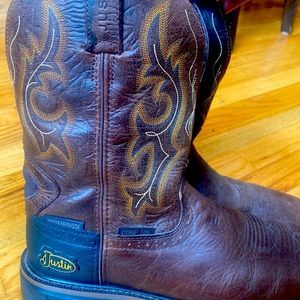 Justin Leather Men’s Boots